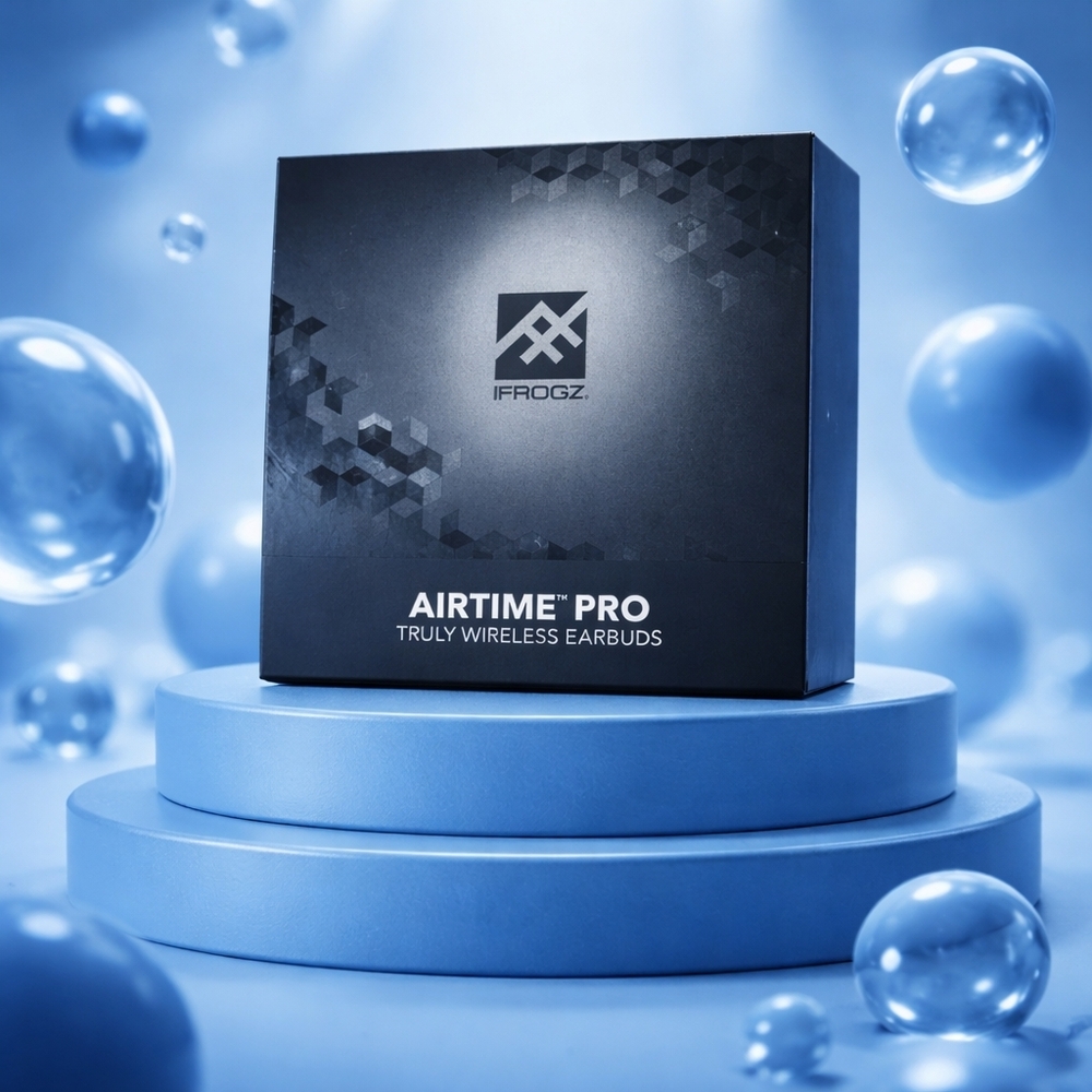iFrogz Airtime Pro Wireless Earbuds - Black